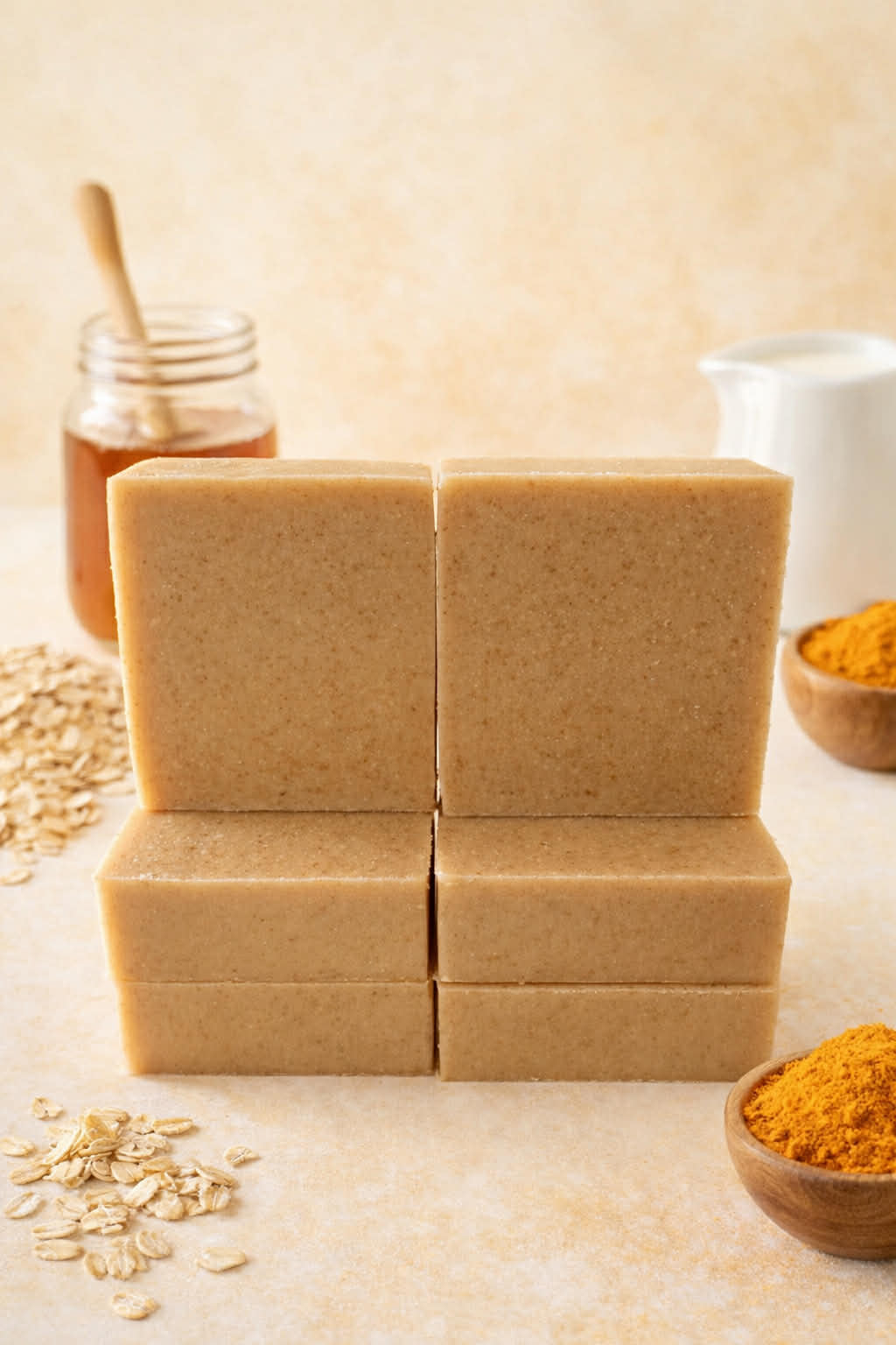 Turmeric Honey Oat Milk Soap