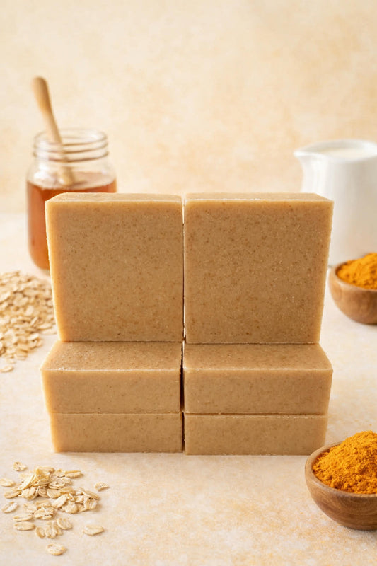 Turmeric Honey Oat Milk Soap